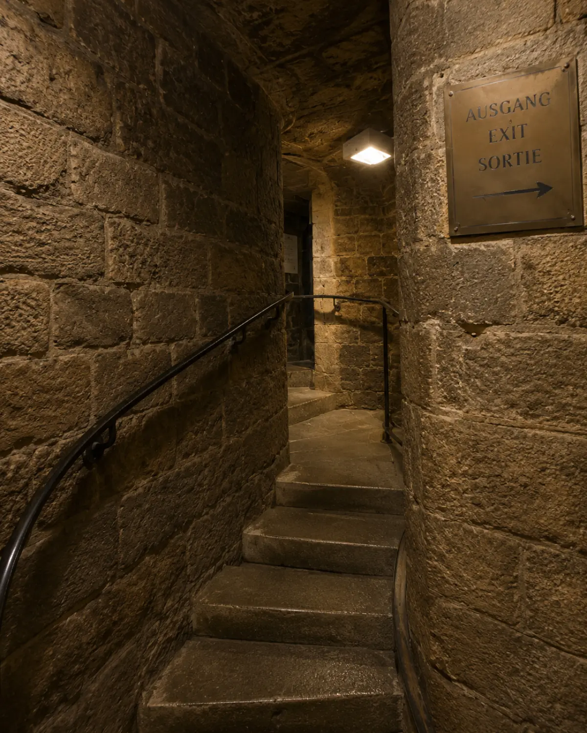 Frauenkirche taş merdiven çıkış