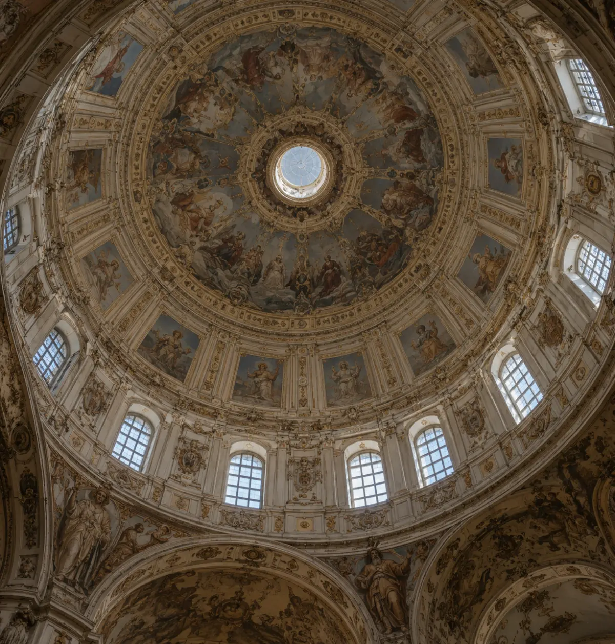 Dresden Frauenkirche kule manzarası 4