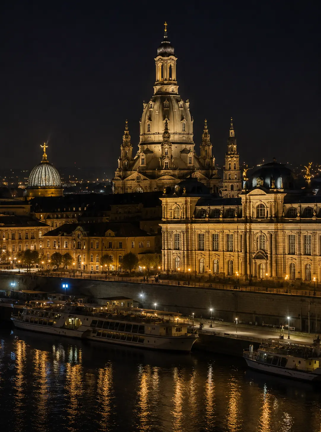 Dresden Frauenkirche kule manzarası 5
