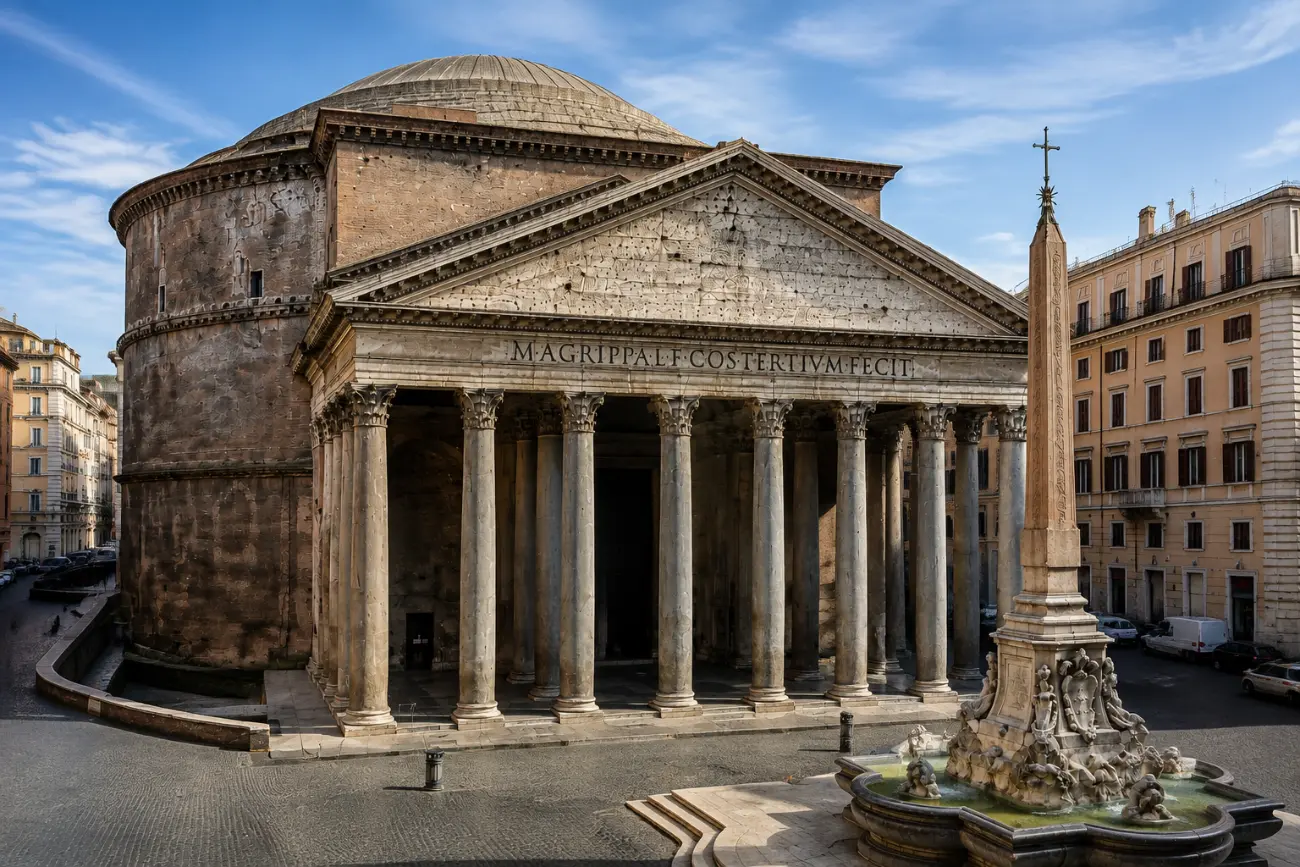 Pantheon Roma: 2.000 Yıllık Beton Kubbenin Hâlâ Ayakta Olma Sırrı
