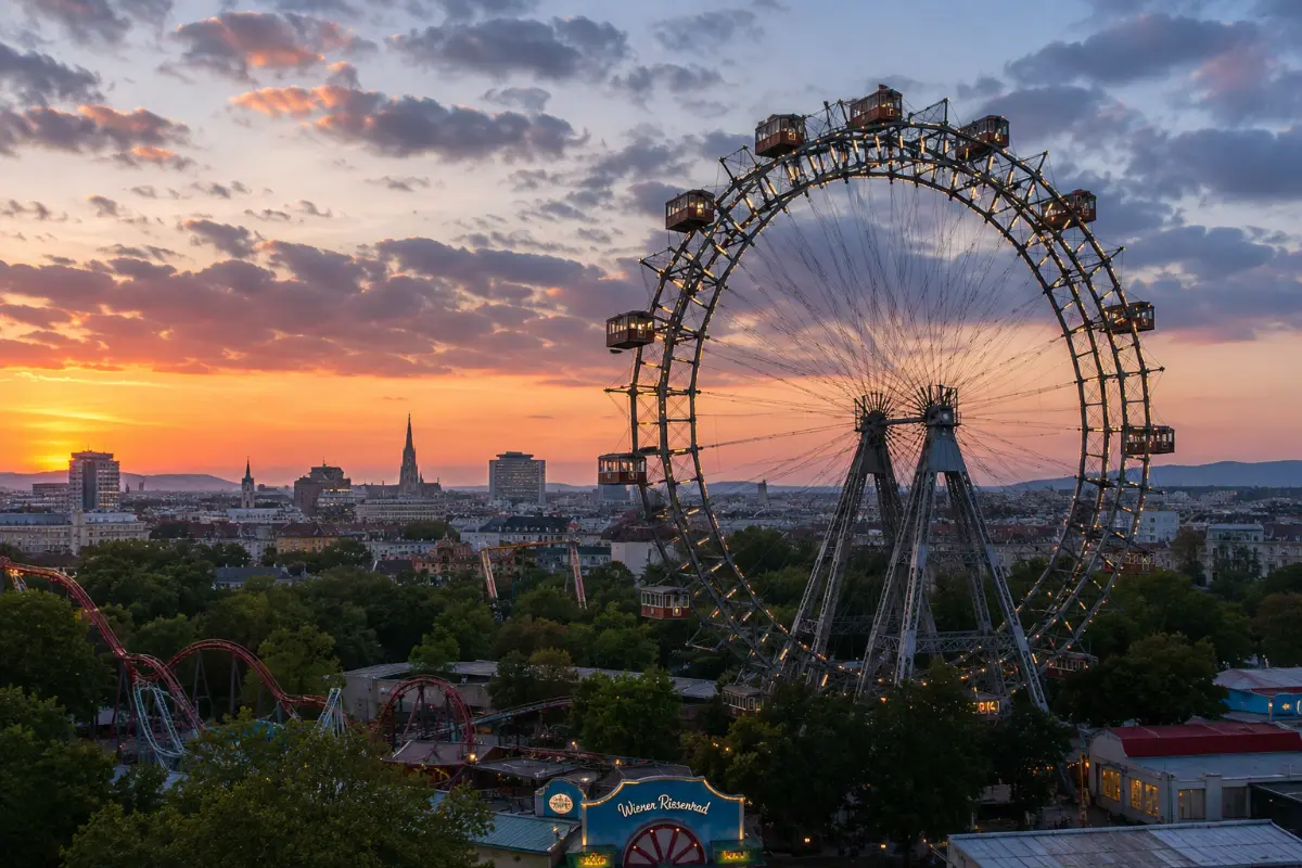 Prater ve Riesenrad: Viyana'nın 1897'den Beri Dönen İkonu