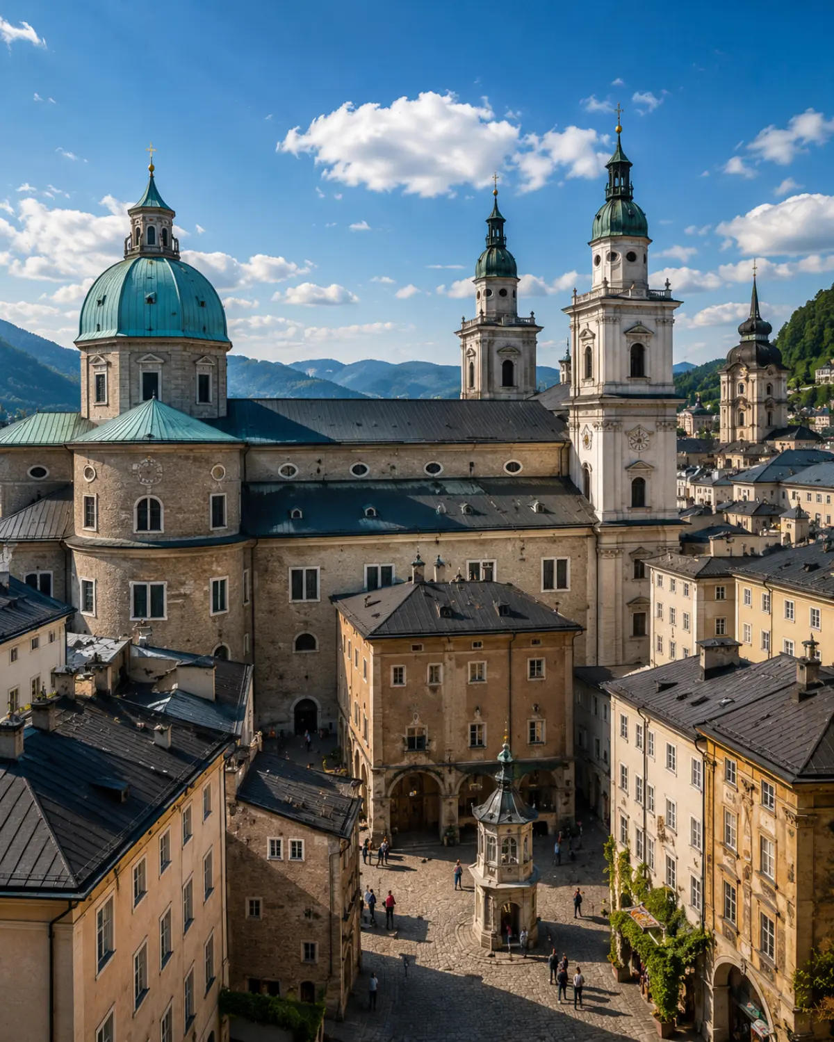 Salzburg Mirabell Bahçeleri