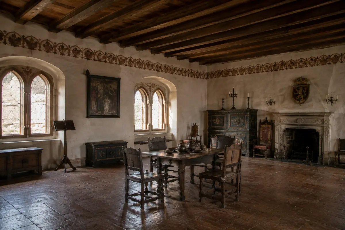 Wartburg Kalesi Kraliyet Salonları