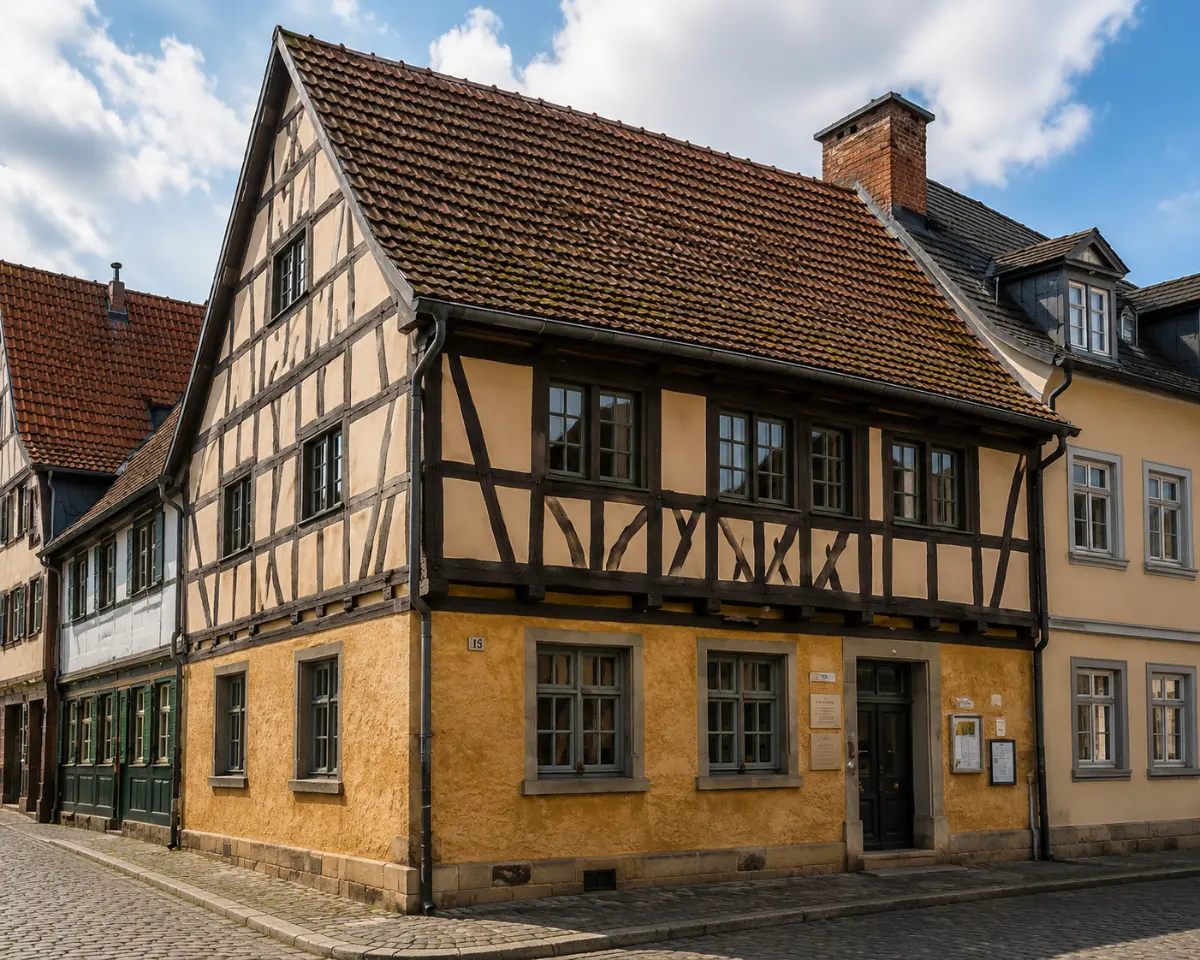 Erfurt ve Eisenach Tarihi Sokakları
